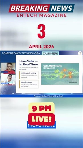 Live 3D Cell Tracking for 10 min #STEMEducation #LiveCellImaging #SuperResolution #BiologyForTeens