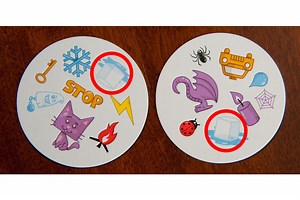 Spot It! The fast-paced matching game for 2-8 players.