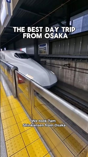 The best day trip from Osaka, Japan 🇯🇵 #japan #osaka #hiroshima #japantravel