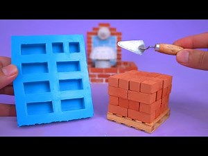 Amazing Mini Construction and Molds for Mini Bricks