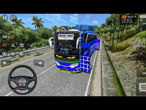 Epic Bus Journey Bandung to Bogor | Scenic Mountain Road Trip with Bus Simulator Indonesia (BUSSID)