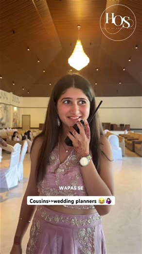 Behind every calm bride is the cousins loosing their sanity 😂😂