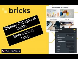Display Categories in a Bricks Builder Query Loop