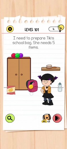 Brain Test 4 Level 101 #game #braintest #braintest4