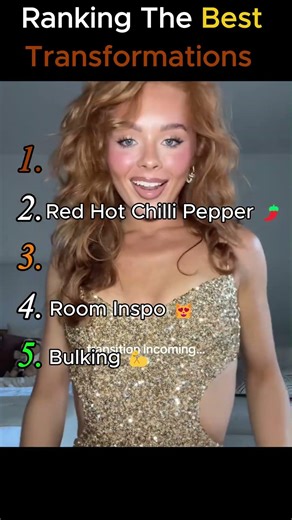 Ranking The Best Transformations 😍