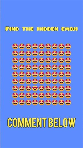 Find the hidden emoji | Quiz | Develop IQ | #shorts #shortsfeed #trending #viral #quiz #emoji