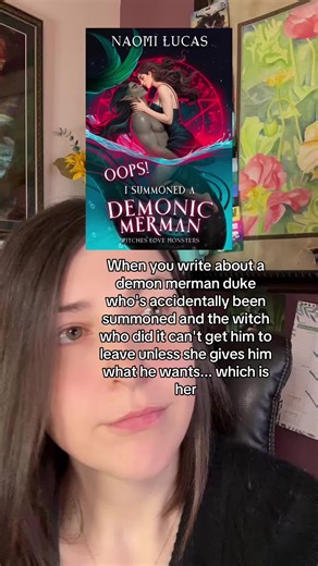 Out now! Oops! I Summoned A Demonic Merman by Naomi Lucas #monsterromance #romancebooks #romance #bookish #fantasy