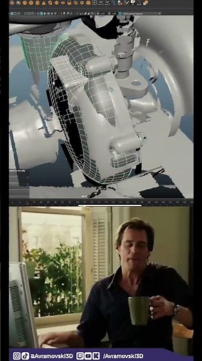 Automotive Designer Retopology 3D Scan and Modeling | Maya #3d