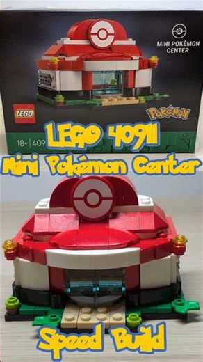 LEGO 40911 Mini Pokémon Center Speed Build