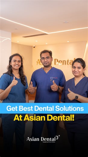 Asian Dental on Instagram: "Get world-class dental solutions at Asian Dental, your one-stop destination for pain-free implants, Invisalign, root canals, smile designing, laser gum therapy, and full mouth rehabilitation under expert care. From saving natural teeth with RCT + crowns to replacing decayed ones with stable implants, we fix chewing imbalances, bleeding gums, loose teeth, and misaligned bites so you smile confidently without compromise. Visit Asian Dental’s branches in Hyderabad (Konda