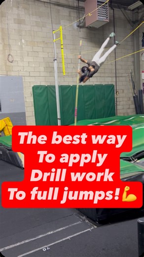 Apex Vaulting LLC | Doing a full jump with an overhead carry from two lefts really lets you focus on the take off, swing, turn and push off skills you have... | Instagram