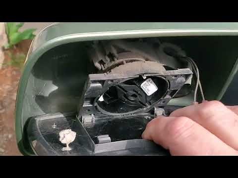 How to replace side mirror glass 2008 to 2012 Ford Escape