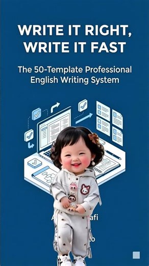 Stop Struggling with English Writing! 50 Templates for Professional Success 🚀