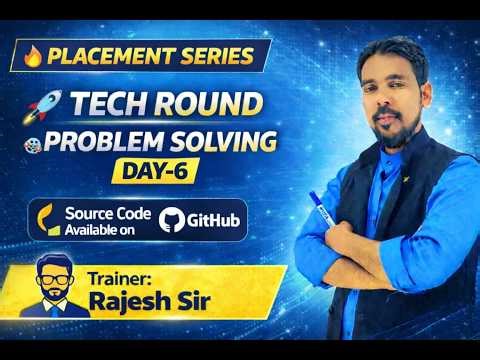 Problem Solving Day-6 | Building Programming Logic | Technical Interviews Placement Preparation |