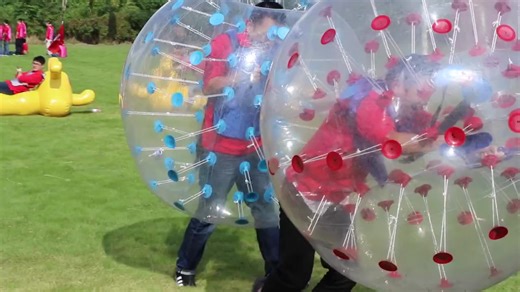 Outdoor Durable Adult TPU / PVC Body Bumper Ball Suit Inflatable Bubble Football Soccer Ball