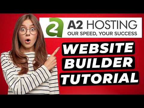 A2 Hosting Website Builder Tutorial 2025 🔥 (Step by Step!)