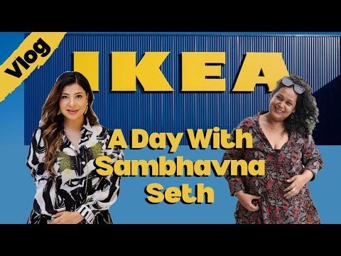 Ikea Trip With ‪@SambhavnaSethEntertainment‬ | Nitya Vishal Vlogs