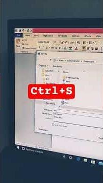 #Short Key to save MS Word file # MS Word file me save kaise karenge #word file me save kaise kare
