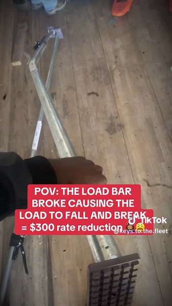 When you strapped the load like Fort Knox… but the load bar said ‘I’m done’ and took the whole load OUT 😭💀 Load fell over, broke, AND we ended up with a $300 rate reduction. 🤦🏽‍♀️ This trucking life ain’t all highlight reels — it’s wins and L’s. 💯 But we learn. We adjust. We keep rolling. 🙇🏽‍♂️ Tell me… what’s the worst load fail YOU ever had? 👀👇🏽 #boxtruckbusiness #boxtruck #trucking #truckingbusiness #fyp