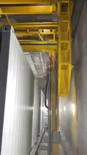 Container spraying equipment