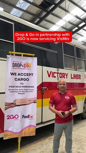 Mas pinalawak na ang maabot ng Victory Liner Drop & Go in partnership with 2GO dahil siguradong makakarating na ng Visayas at Mindanao and cargo mo! Visit our social media accounts for more updates and info! para sa karagdagang mga katanungan at concerns: FB messenger - @victorylinerinc 📷mag email sa info@victoryliner.com #VictoryLiner #VictoryByahero