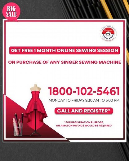 Singer Promise 1408 Zig-Zag Sewing Machine, 8 Built-in Stitches, 24 Stitches Functions with 70W P...