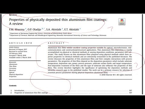 Lesson 9 How to Review an Article