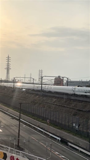 【新幹線定点観察】のぞみは速い❗️（Shinkansen Fixed-Point Observation The Nozomi is fast）