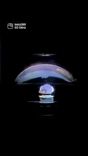 The Easiest Hologram Trick: Just a Lid & Micro Lens 🥤🔬 | Insta360 GO Ultra