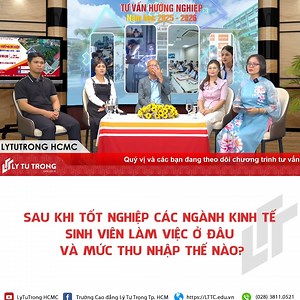 📈 HỌC NGÀNH KINH TẾ – RA TRƯỜNG LÀM GÌ? THU NHẬP BAO NHIÊU? 🎓 Sinh viên tốt nghiệp Khoa Kinh tế – Trường Cao đẳng Lý Tự Trọng TP.HCM hiện đang làm việc tại nhiều vị trí trọng yếu trong doanh nghiệp, ngân hàng, tổ chức tài chính và dịch vụ, với thu nhập khởi điểm ổn định từ 8 đến 12 triệu/tháng, có thể cao hơn tùy năng lực và vị trí. 💼 ✅ Vị trí công việc tiêu biểu sau khi tốt nghiệp: • Kế toán viên tại doanh nghiệp vừa và nhỏ, công ty đa quốc gia • Nhân viên tài chính – ngân hàng • Nhân viên k