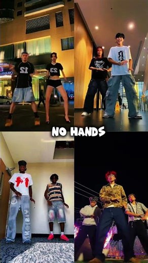 Dancing to "No Hands" With... Well, You Get It. 😏🔥 #shorts #trending #dance