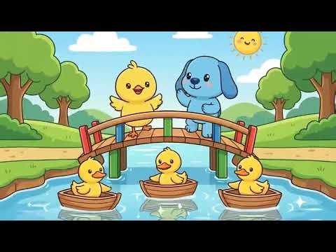 London Bridge Is Falling Down 🌉 Building Song for Kids | Nursery Rhymes | Pip & Pop