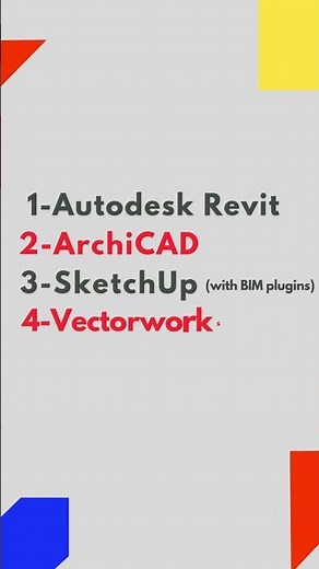 BIM software options for beginners