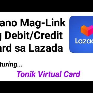 Paano i-link ang debit o credit card sa Lazada as payment method | Tonik Virtual Card | Mastercard