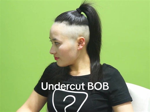 Women Pixie Bob Undercut and Makeup: Haircut Ideas For Girls