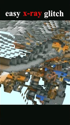 BROKEN Minecraft X-Ray Glitch! 💎😱