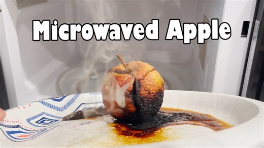 What Happens When You Microwave an Apple for 13 Minutes?