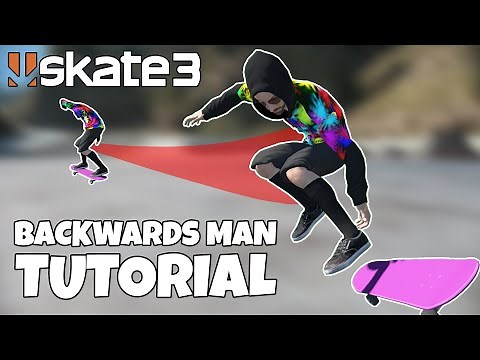 BACKWARDS MAN SPEED GLITCH - Skate 3 TUTORIAL