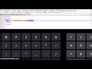 HTML Bilder einfügen