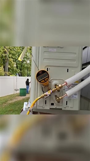Mikey Pipes - Pipe Doctor Cooling Heating Plumbing on Instagram: "Reaching target micron level is key to a leak-free mini split install. This video shows the process. Get it right! #MiniSplit #HVAC #AirConditioning #Plumbing #HomeImprovement #DIY #LeakTest"