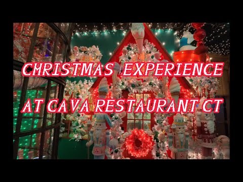 Christmas experience at Cava restaurant CT.