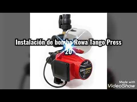 ROWA Tango Press 20 presurizadora CONSEJOS de INSTALACION