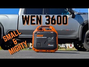 WEN 3600 Inverter Generator Review | RV Power!