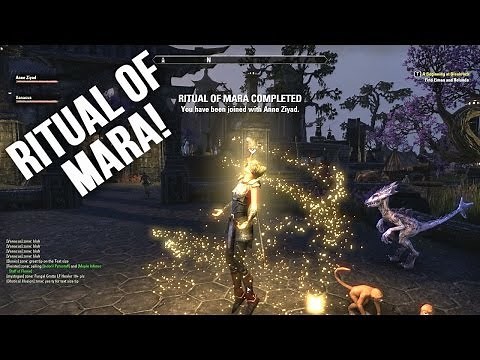 How To Get Rings Of Mara (And Get Married!) - The Elder Scrolls Online