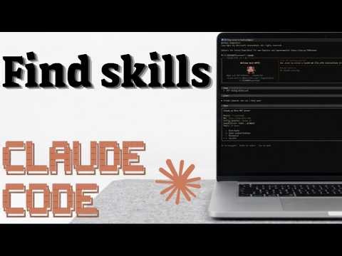 How to Find Skills in Claude Code CLI
