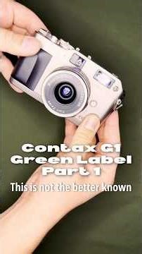 Contax G1 Green Label Day 49