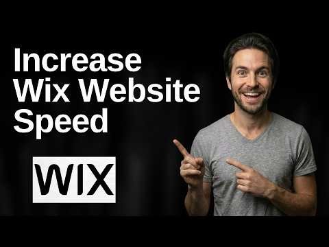 How To Increase Wix Website Speed (2026 Easy Guide)