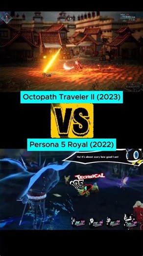 🎮 Which game is better : Octopath Traveler II⚡Persona 5 Royal