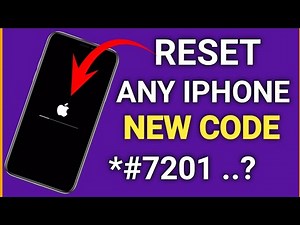Reset Any iPhone New Code \\ How To Unavailable Iphone Reset Without Computer