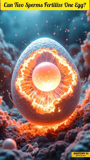 106K views · 1.4K reactions | Can Two Sperms Fertilize One Egg? | Rare Pregnancy Facts What happens if two sperms try to fertilize the same egg? In this 3D scientific medical animation, we explain the rare event called polyspermy, why the body usually blocks it, and what happens if it occurs. This is for educational purposes only. #PregnancyFacts #Fertilization #Polyspermy #AnatomyEducation #3DAnimation | Anatomy Ai official | Facebook